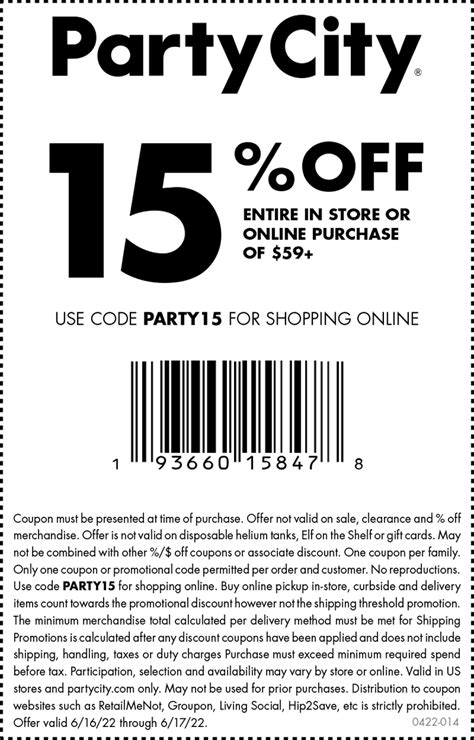 party city|party city coupons.